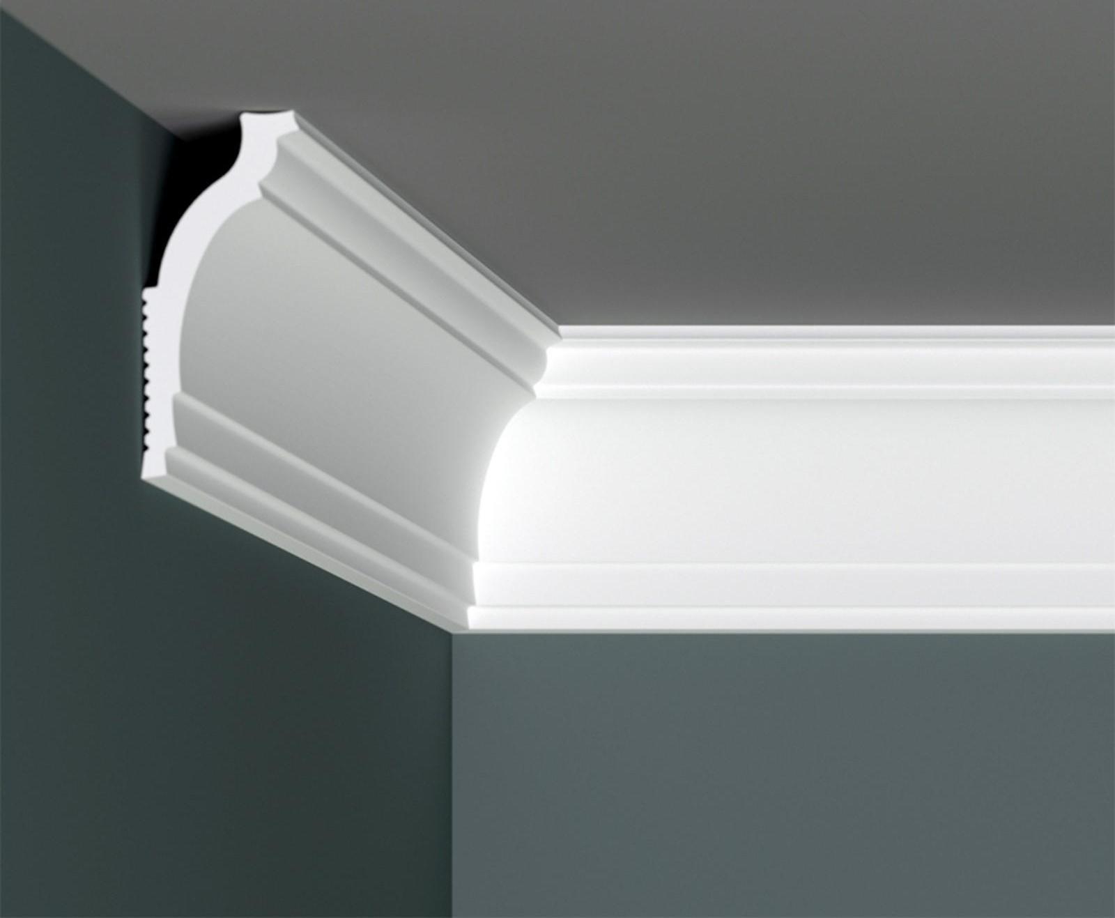 Потолочный плинтус для натяжных потолков N-80 70х25х2000мм