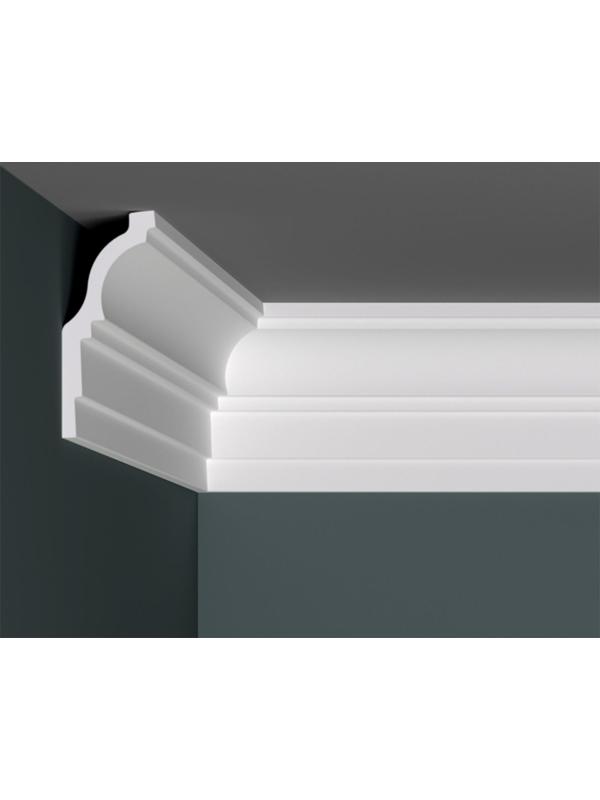 Потолочный плинтус для натяжных потолков N-110 100х40х2000мм