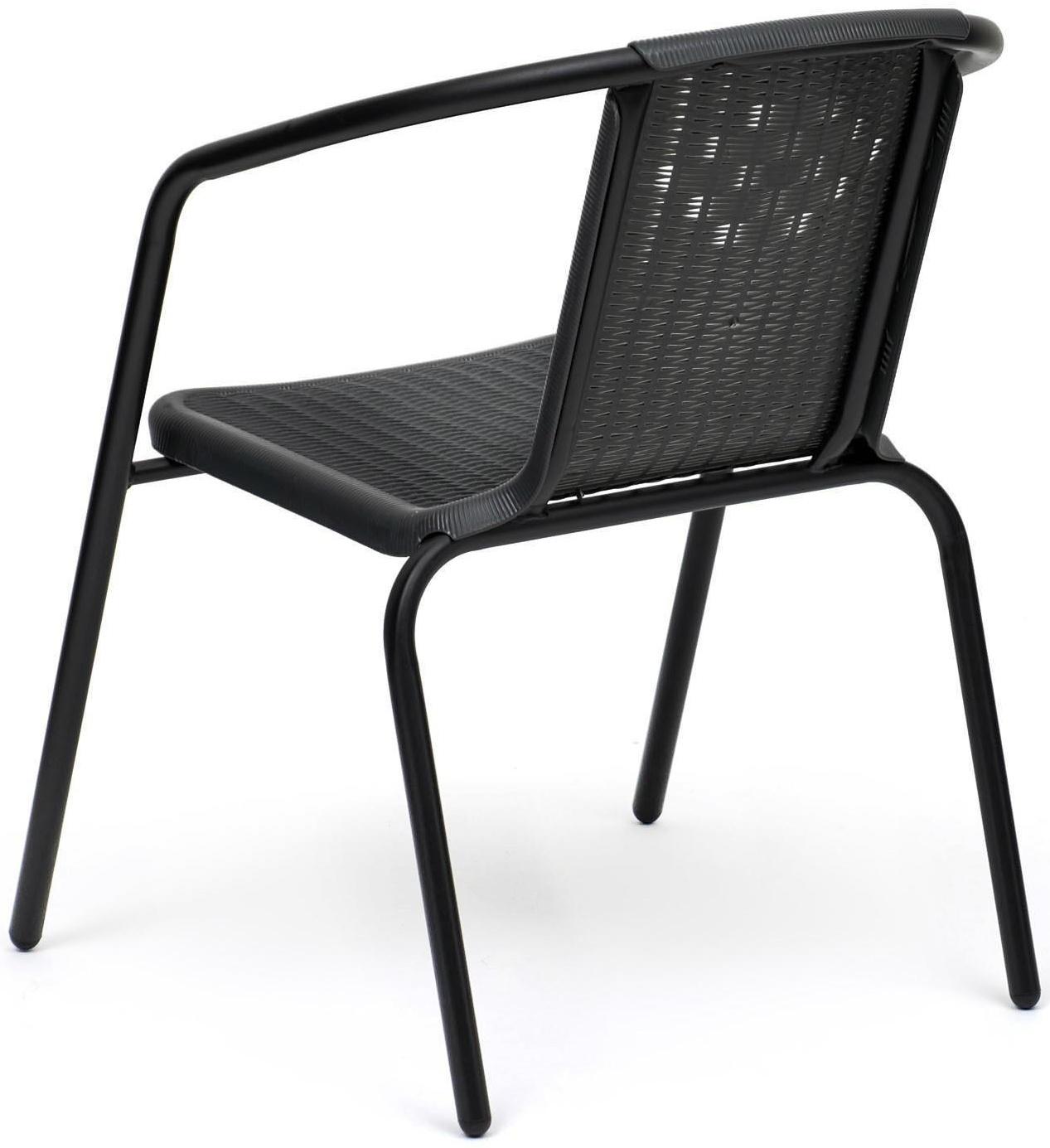 Стул садовый, серый