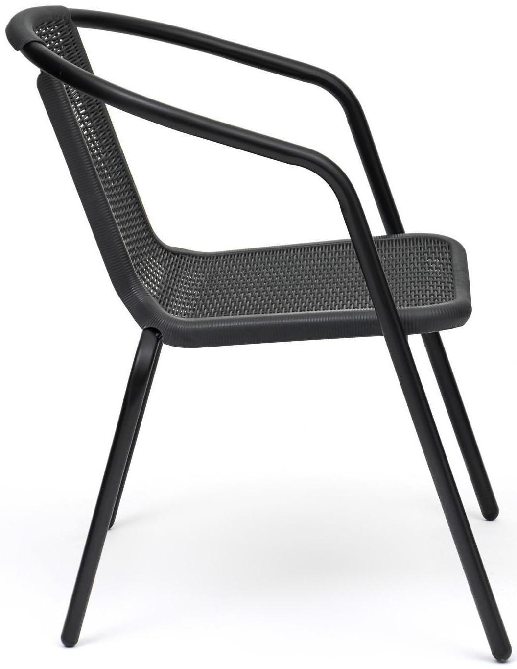 Стул садовый, серый