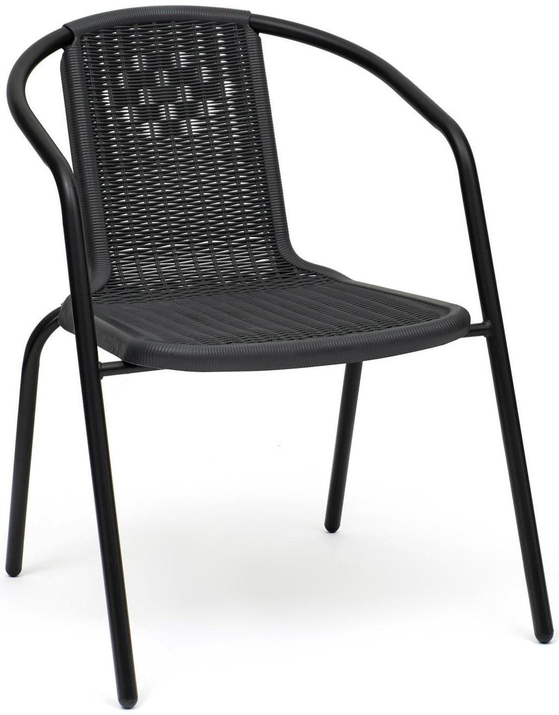 Стул садовый, серый