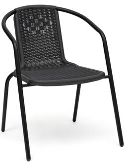 Стул садовый, серый