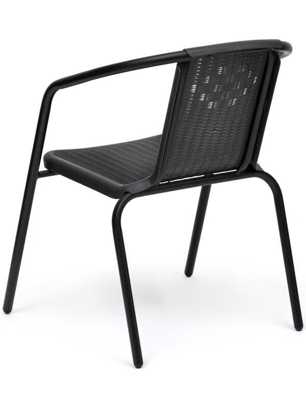 Стул садовый, серый