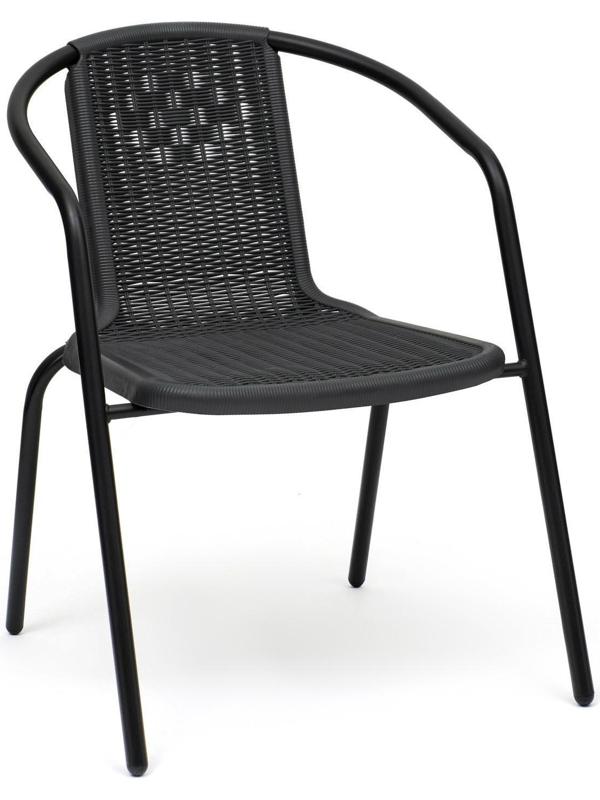 Стул садовый, серый