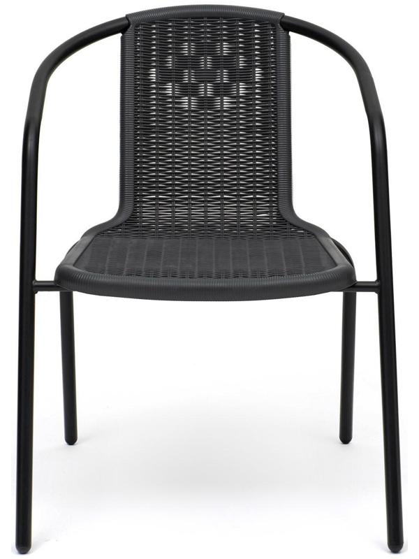 Стул садовый, серый