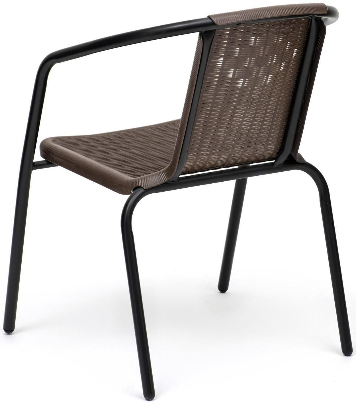 Стул садовый, коричневый