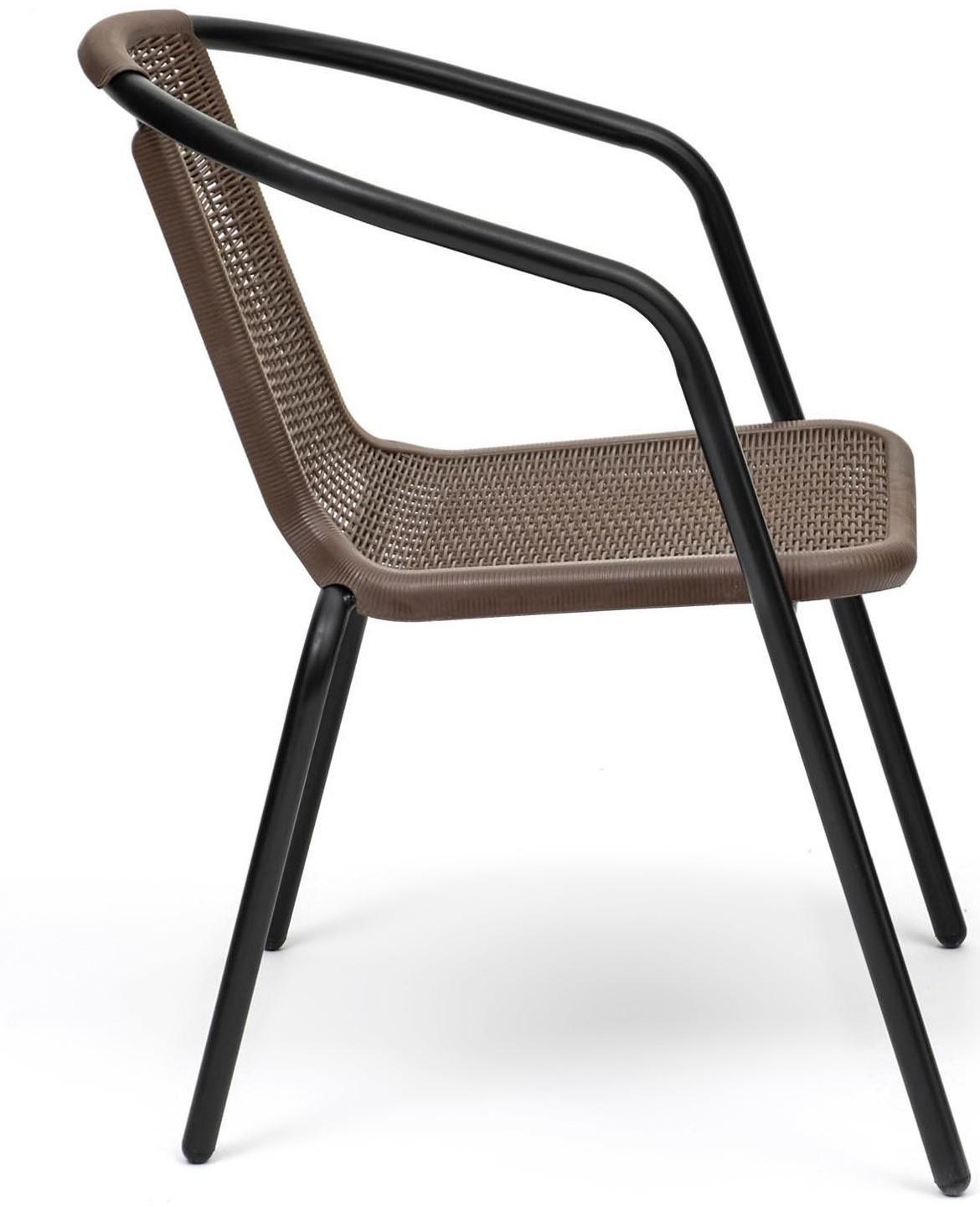 Стул садовый, коричневый