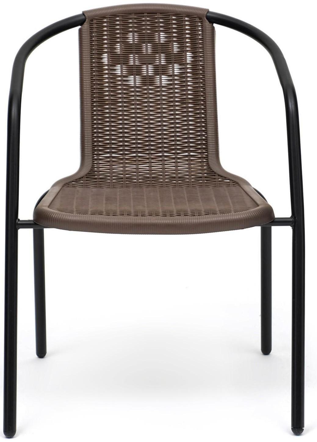 Стул садовый, коричневый