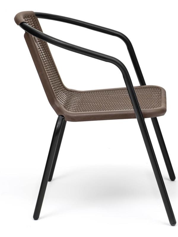 Стул садовый, коричневый