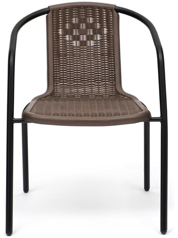Стул садовый, коричневый