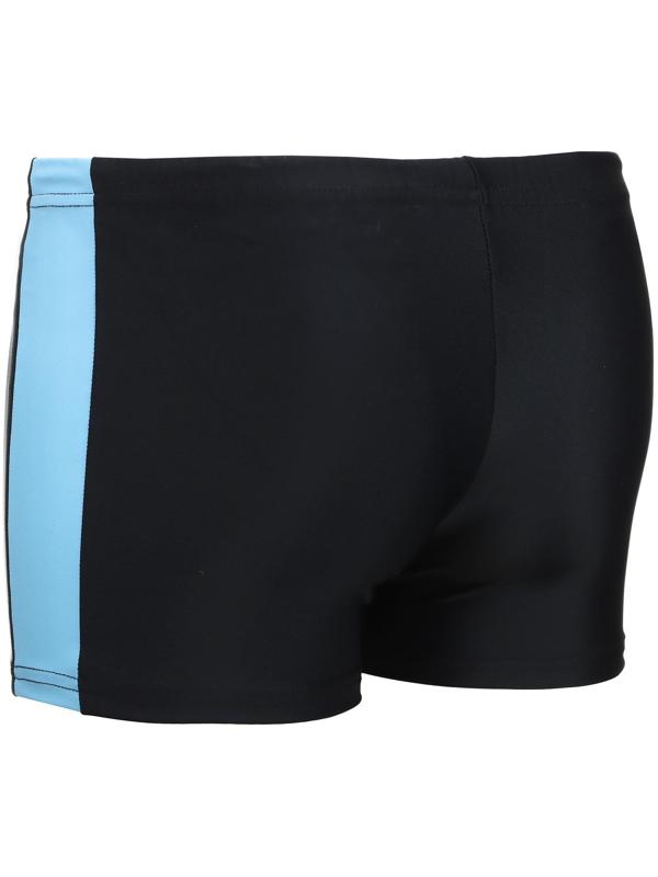 Плавки для плавания, р. 58, чёрный/голубой