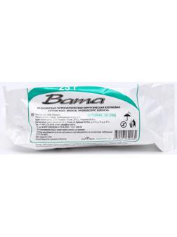 Вата медицинская нестерильная Русвата, хирургическая, фасованная по 25 г