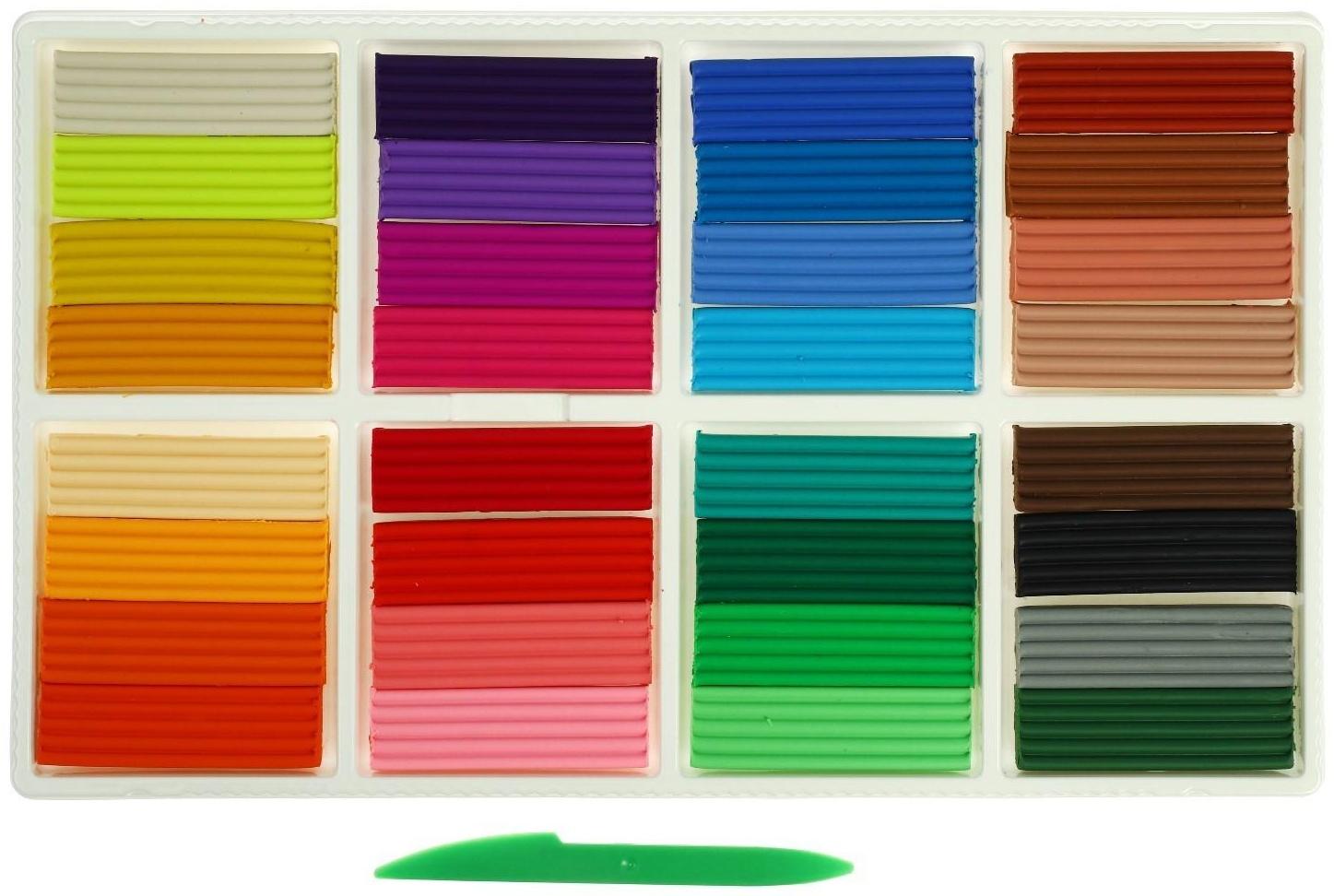 Пластилин 32 цвета Луч 