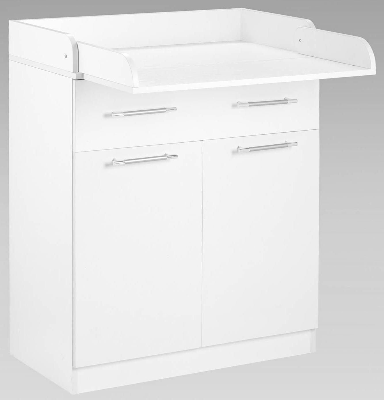 Комод КП-1   2ств. 1 ящ. двухстворчатый 1000х850х440/730 Белый