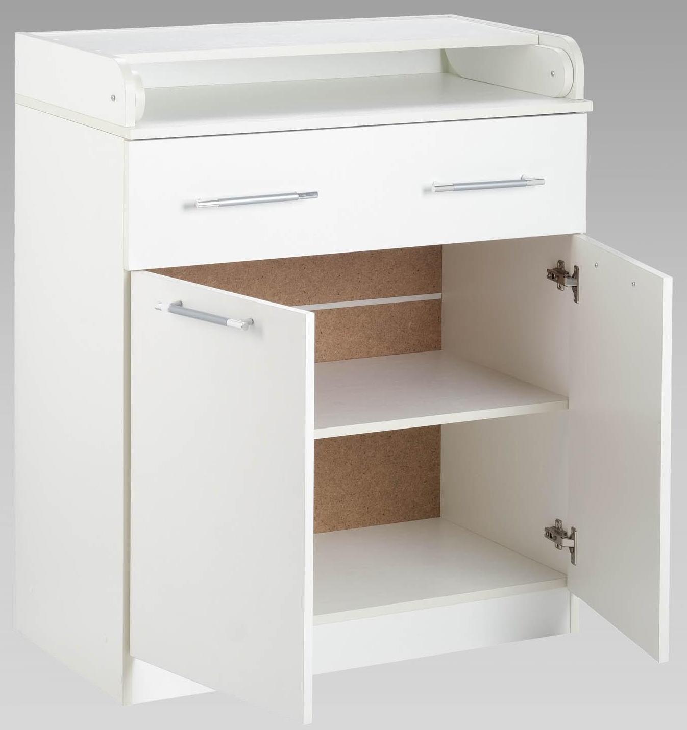 Комод КП-1   2ств. 1 ящ. двухстворчатый 1000х850х440/730 Белый