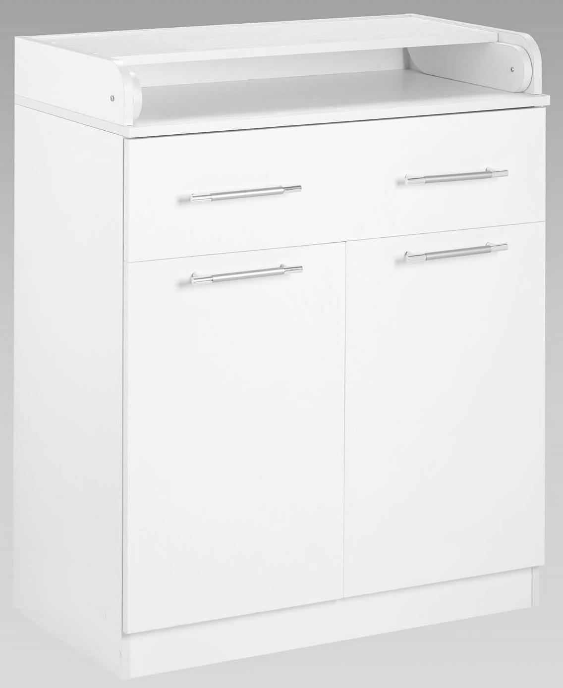 Комод КП-1   2ств. 1 ящ. двухстворчатый 1000х850х440/730 Белый