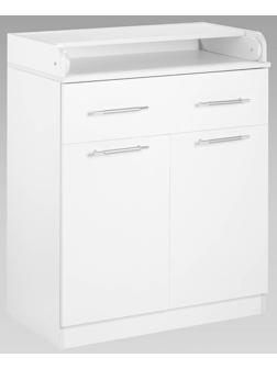 Комод КП-1   2ств. 1 ящ. двухстворчатый 1000х850х440/730 Белый