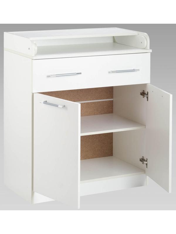 Комод КП-1   2ств. 1 ящ. двухстворчатый 1000х850х440/730 Белый
