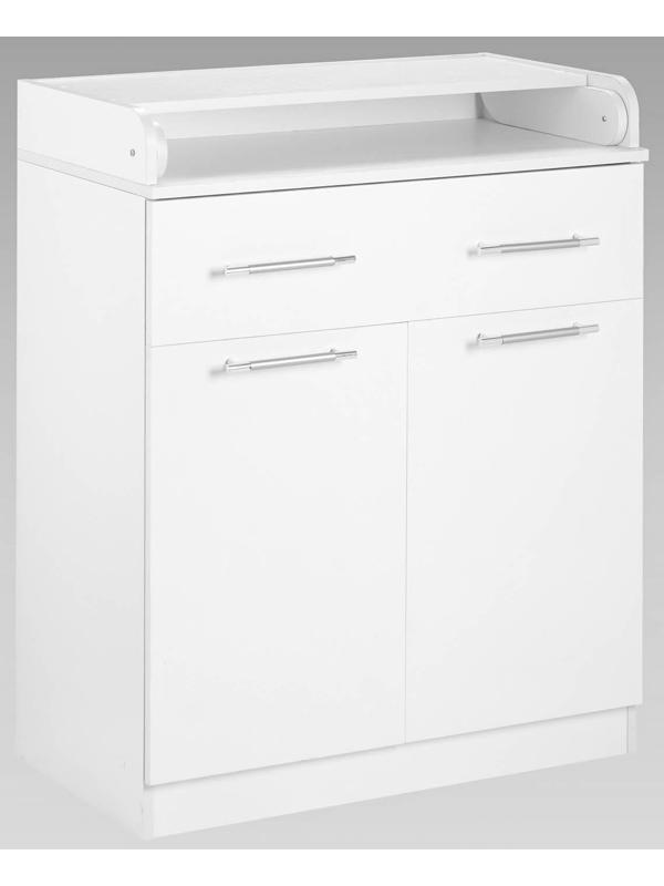 Комод КП-1   2ств. 1 ящ. двухстворчатый 1000х850х440/730 Белый