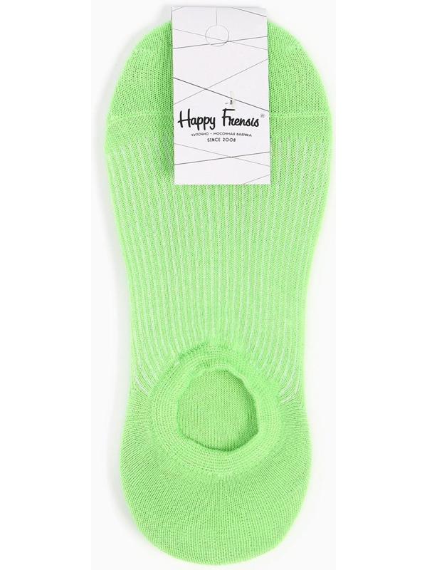Носки женские, цвет зелёный, размер 23-25
