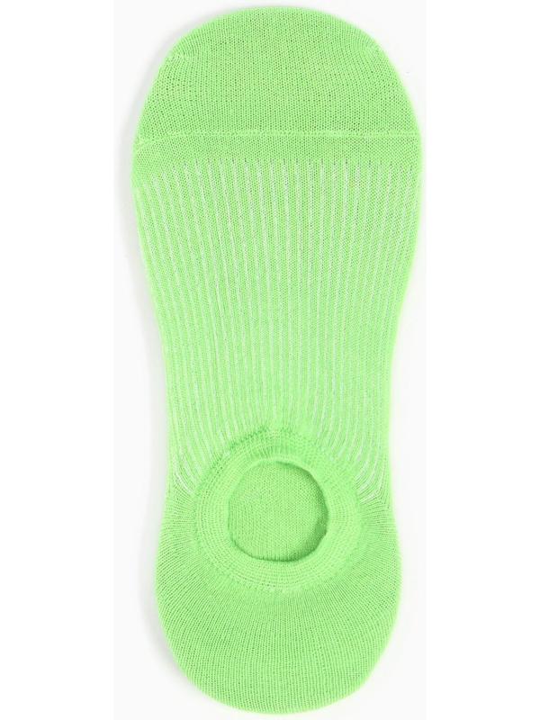 Носки женские, цвет зелёный, размер 23-25