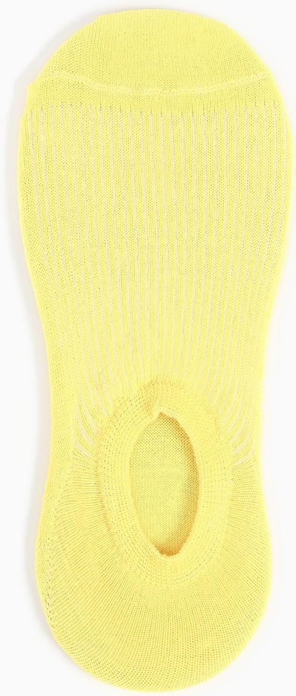 Носки женские, цвет жёлтый, размер 23-25