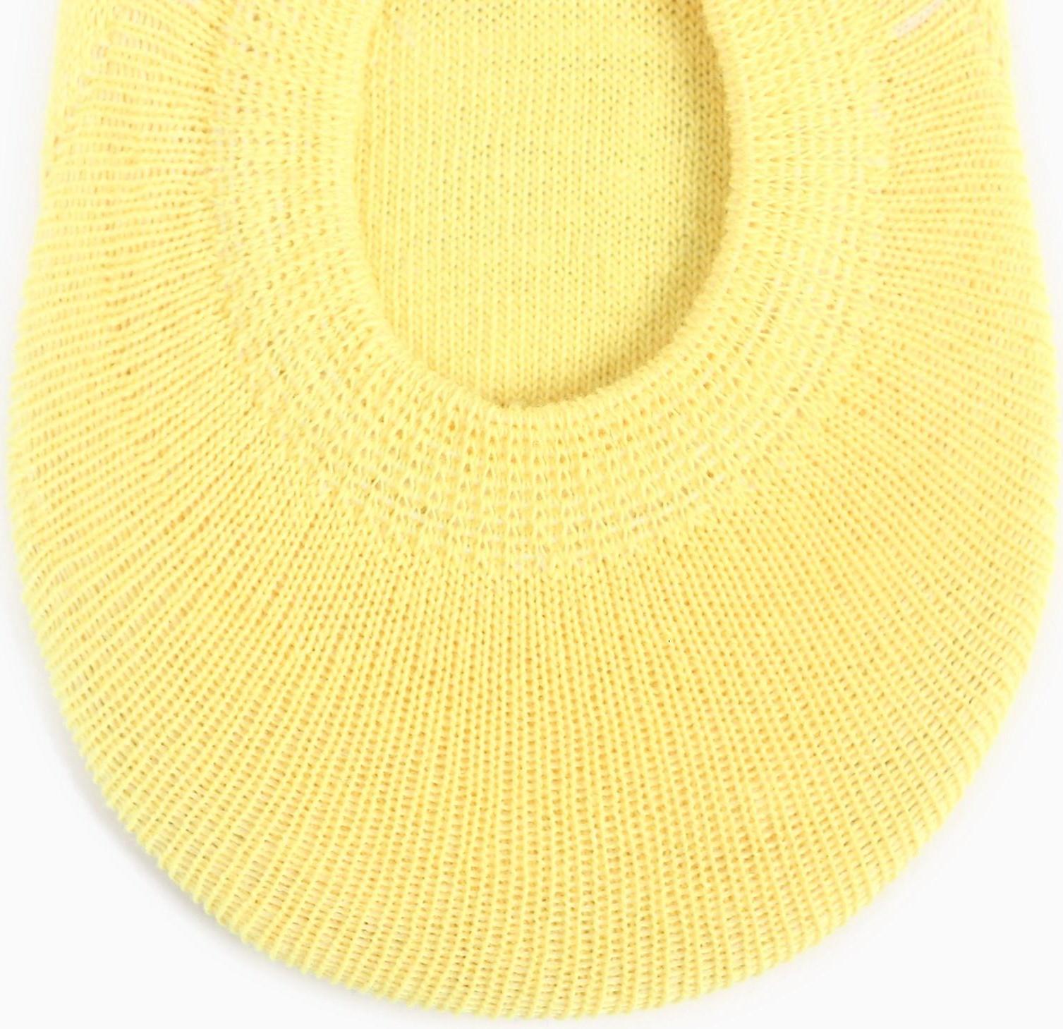 Носки женские, цвет жёлтый, размер 23-25