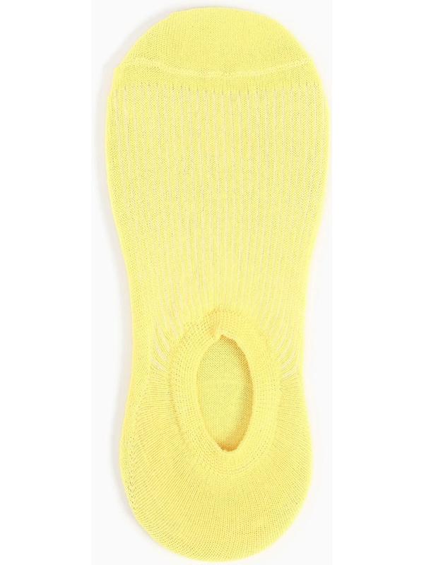 Носки женские, цвет жёлтый, размер 23-25