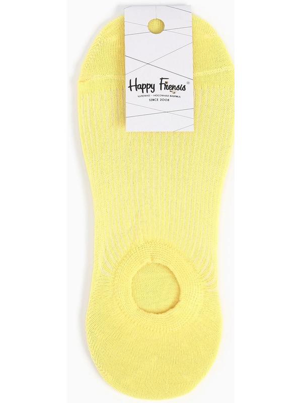 Носки женские, цвет жёлтый, размер 23-25