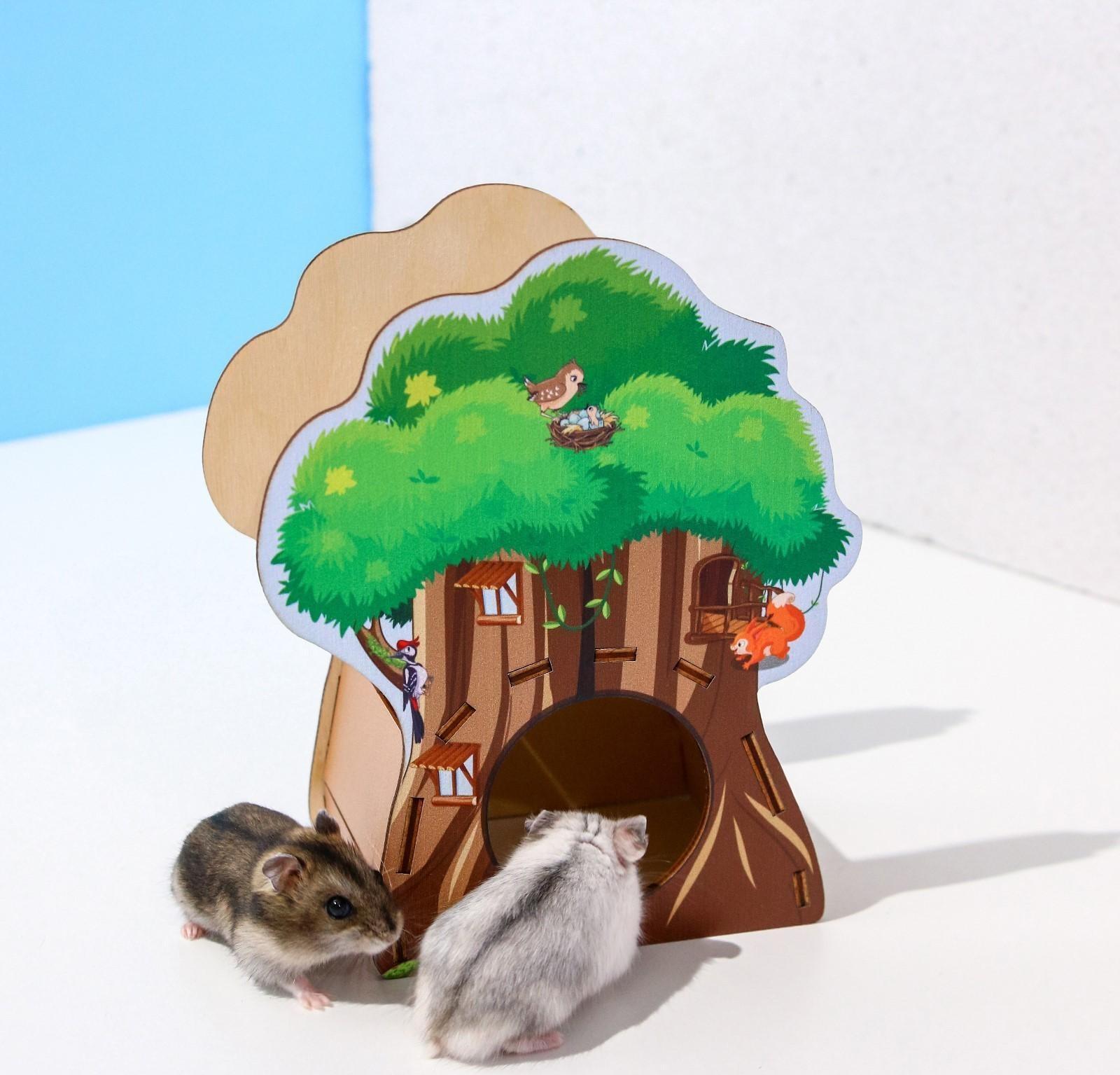 Домик для грызунов «Дерево»