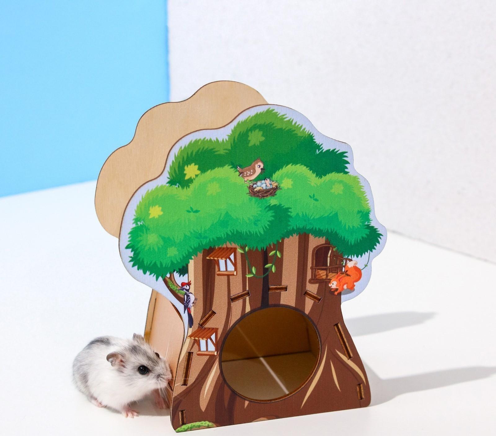 Домик для грызунов «Дерево»