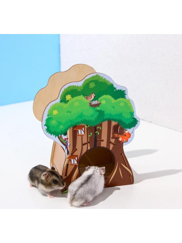 Домик для грызунов «Дерево»