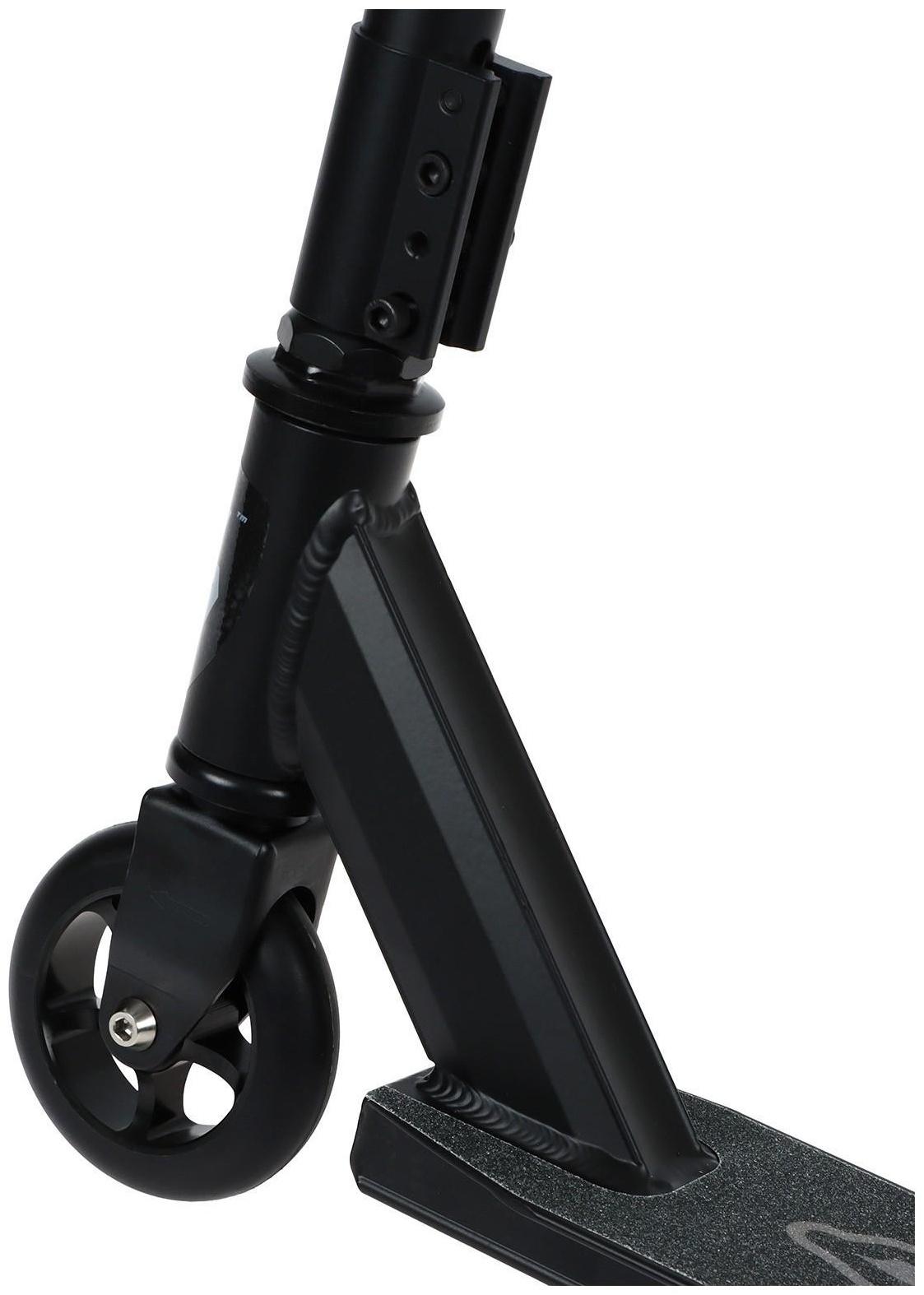 Самокат трюковый GRAFFITI, колеса PU/алюминий 100 мм, ABEC 9, жесткость 85А