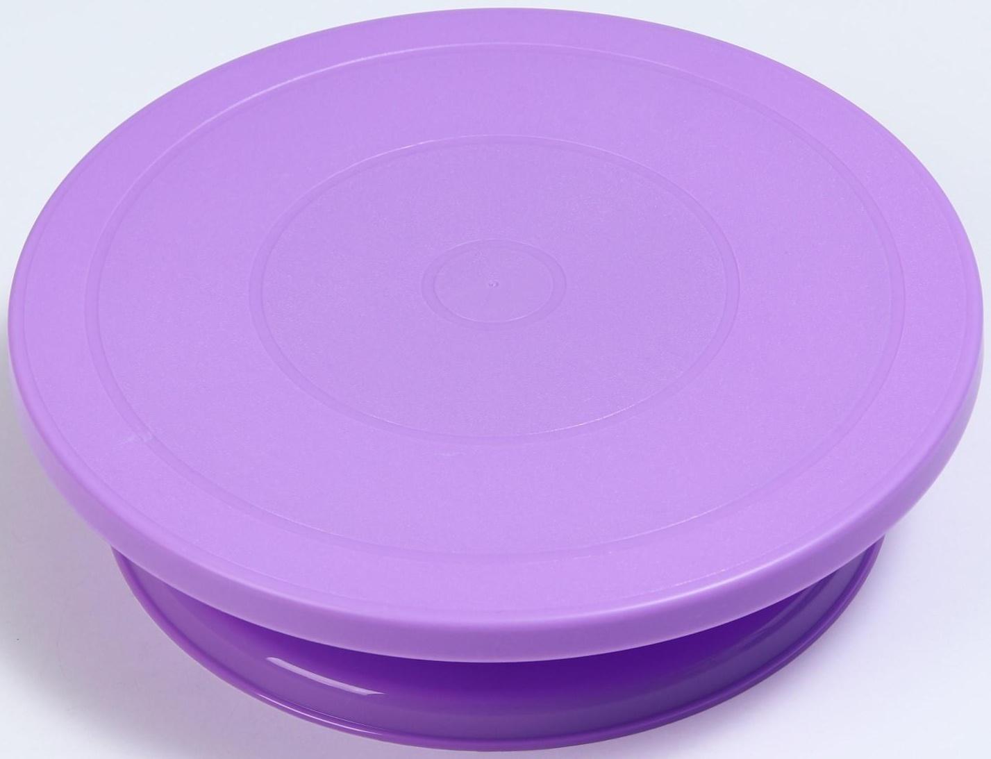 Подставка для торта вращающаяся «Магия», 28х7 см