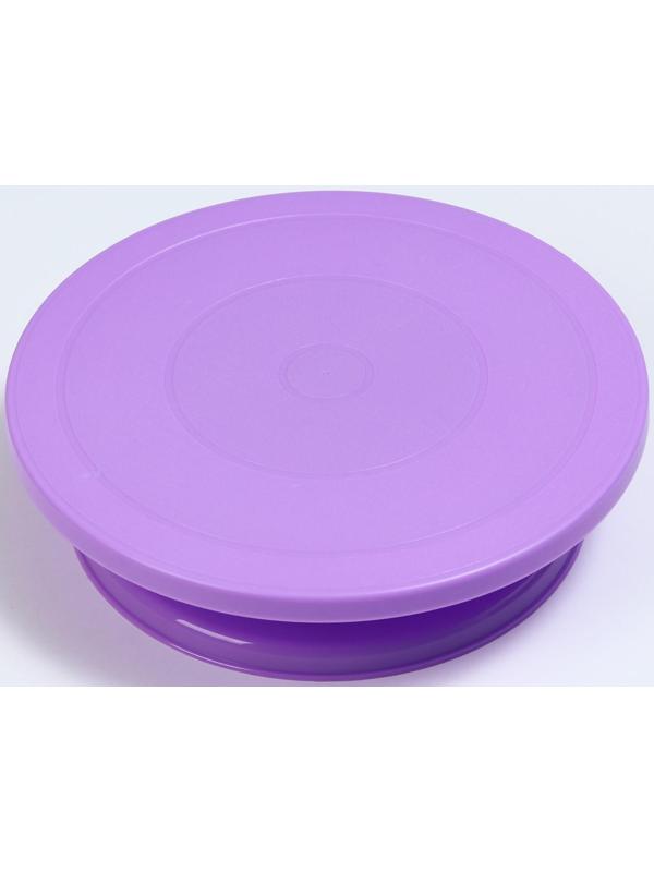 Подставка для торта вращающаяся «Магия», 28х7 см