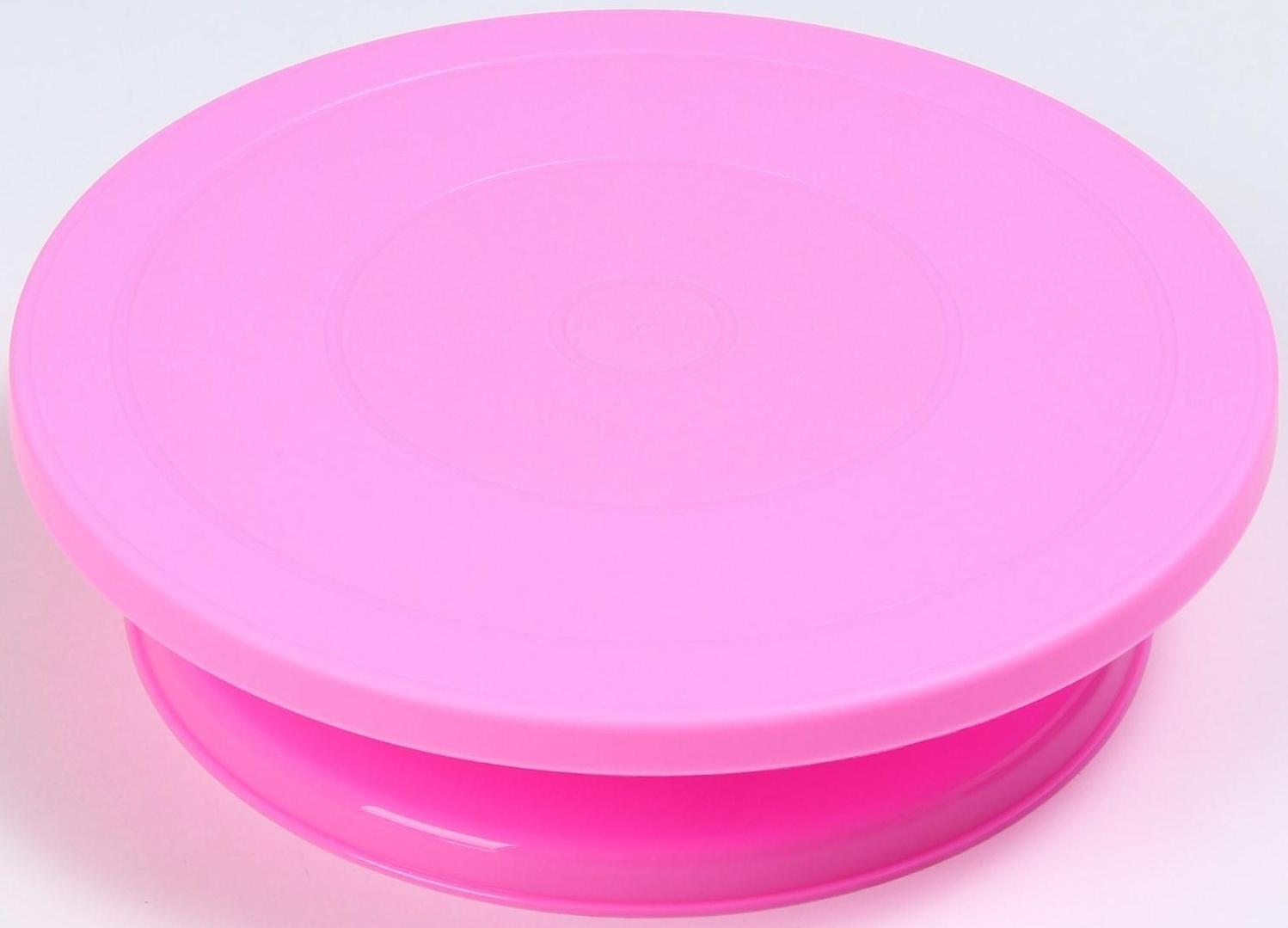 Подставка для торта вращающаяся «Сладкой жизни», 28х7 см