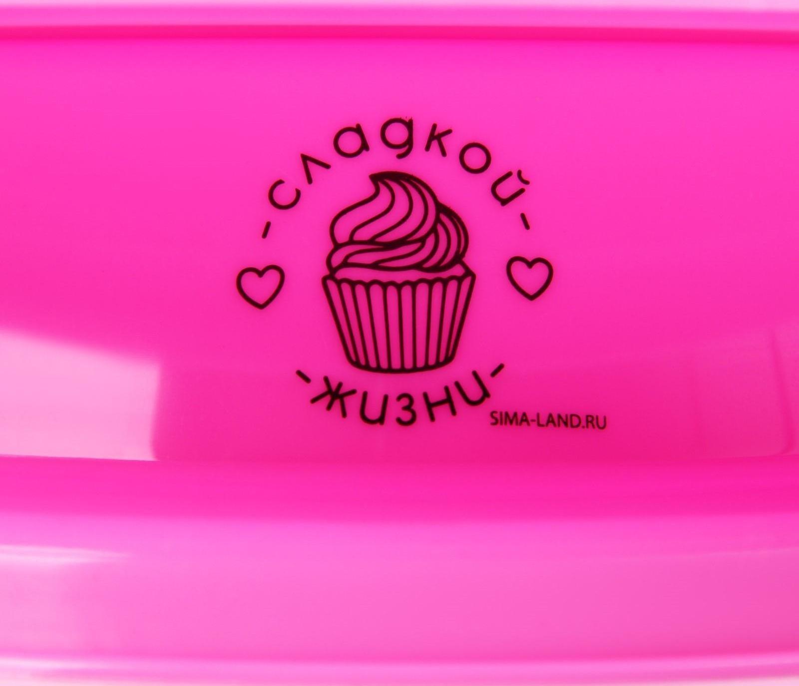 Подставка для торта вращающаяся «Сладкой жизни», 28х7 см