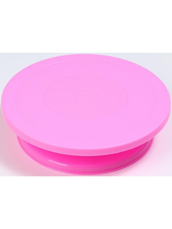 Подставка для торта вращающаяся «Сладкой жизни», 28х7 см