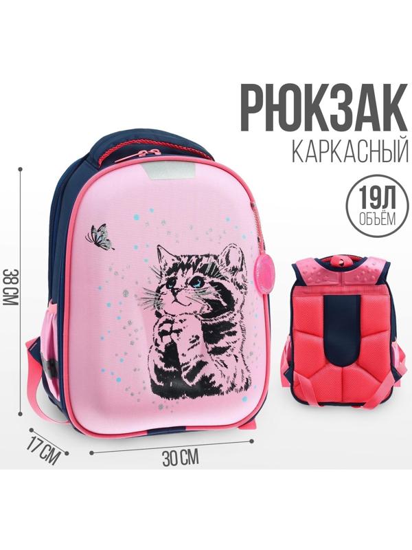 Рюкзак каркасный 38 х 30 х 17 см, эргономичная спинка, Calligrata Probag 