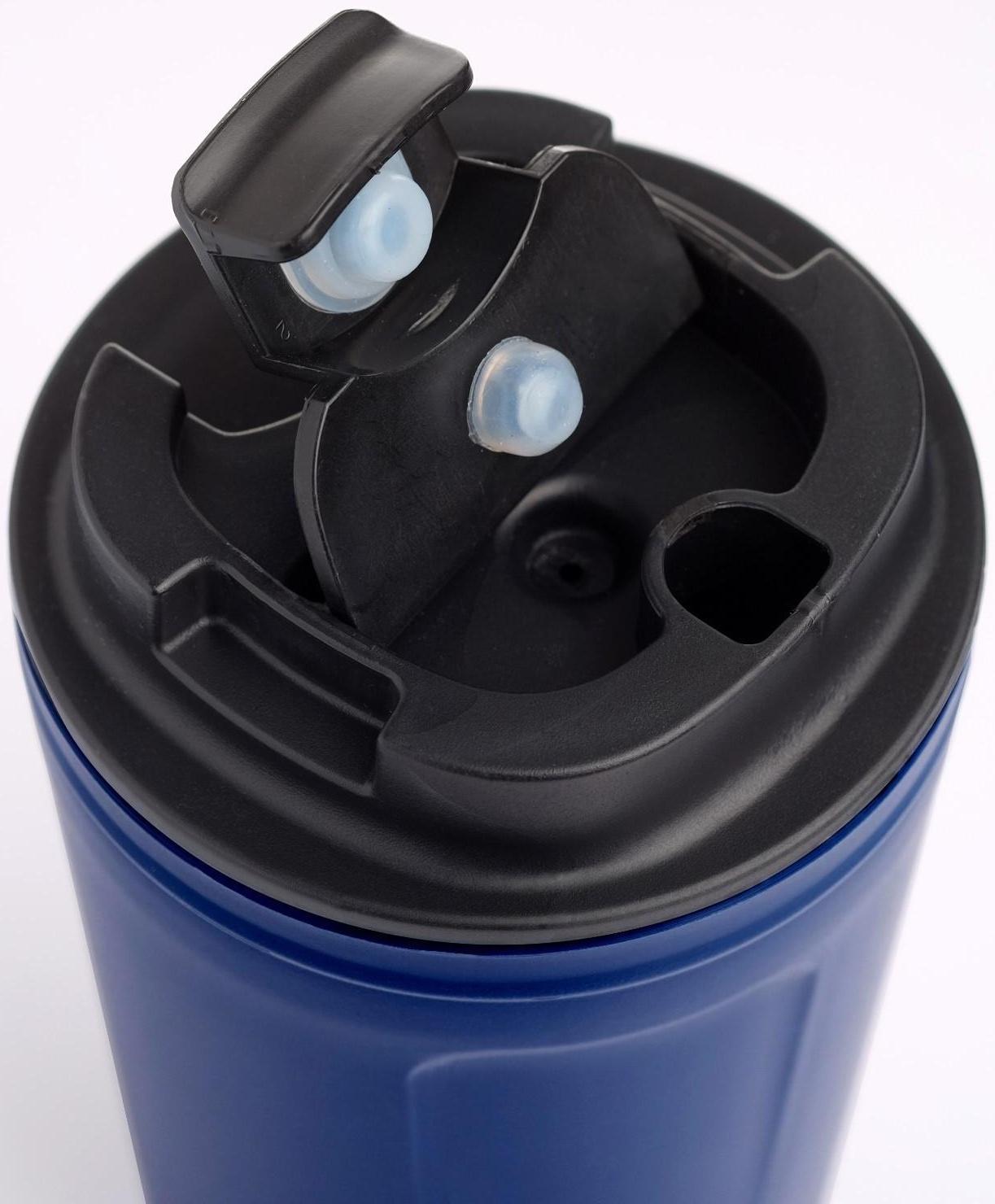 Термокружка, серия: Casual, 420 мл, синяя