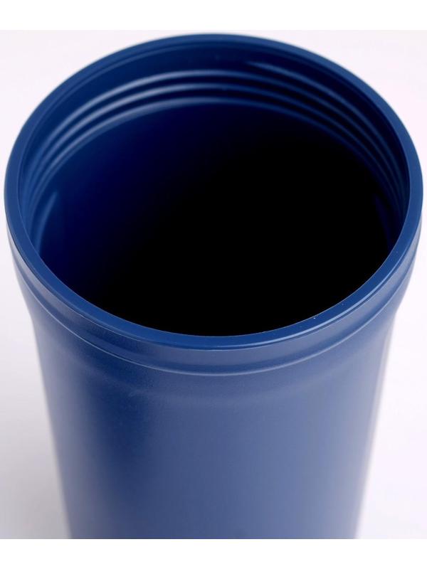 Термокружка, серия: Casual, 420 мл, синяя