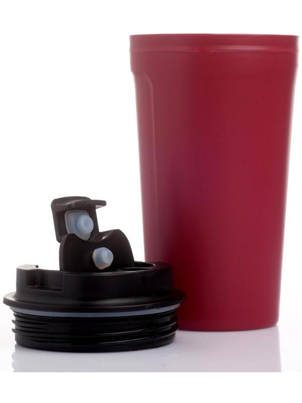 Термокружка, серия: Casual, 420 мл, красная