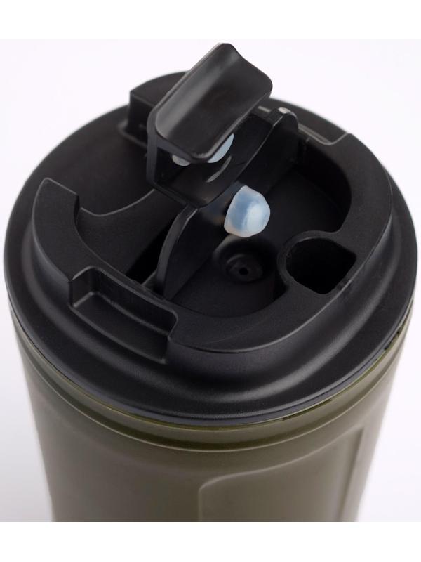 Термокружка, серия: Casual, 420 мл, зелёная