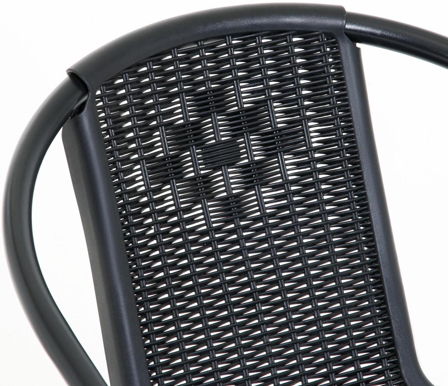 Набор садовой мебели: стол, 2 кресла, микс