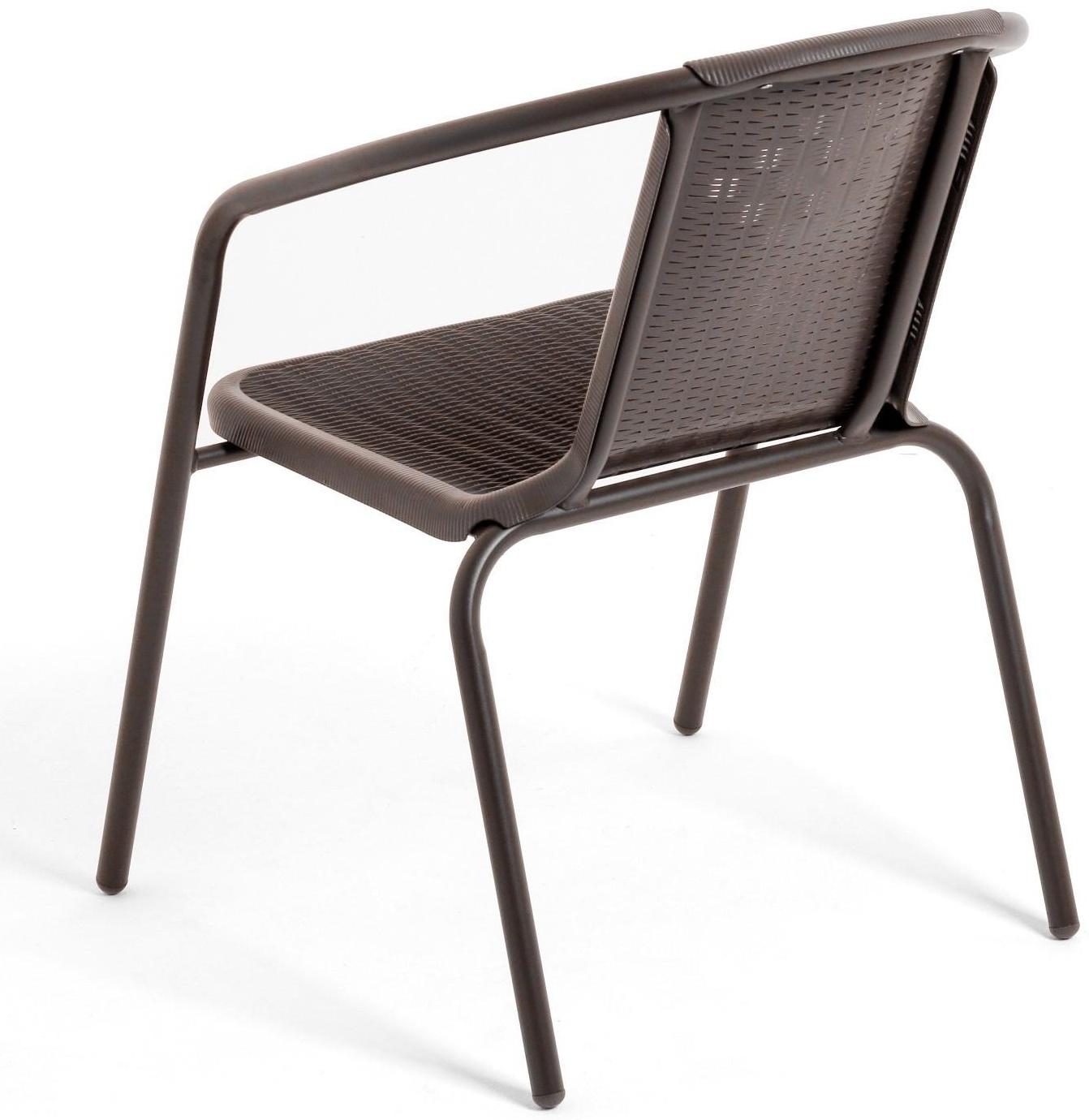 Набор садовой мебели: стол, 4 стула, микс