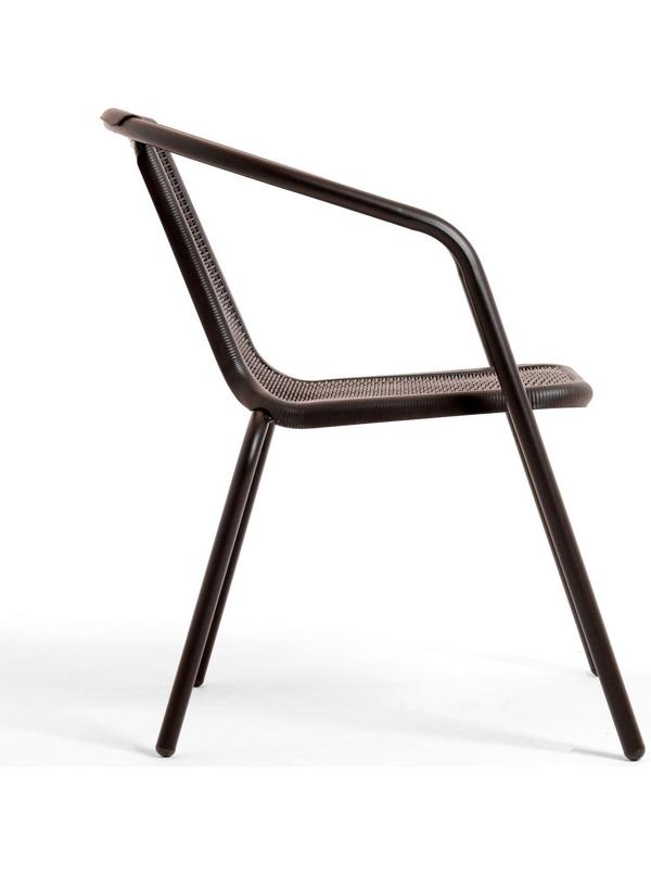 Набор садовой мебели: стол, 4 стула, микс