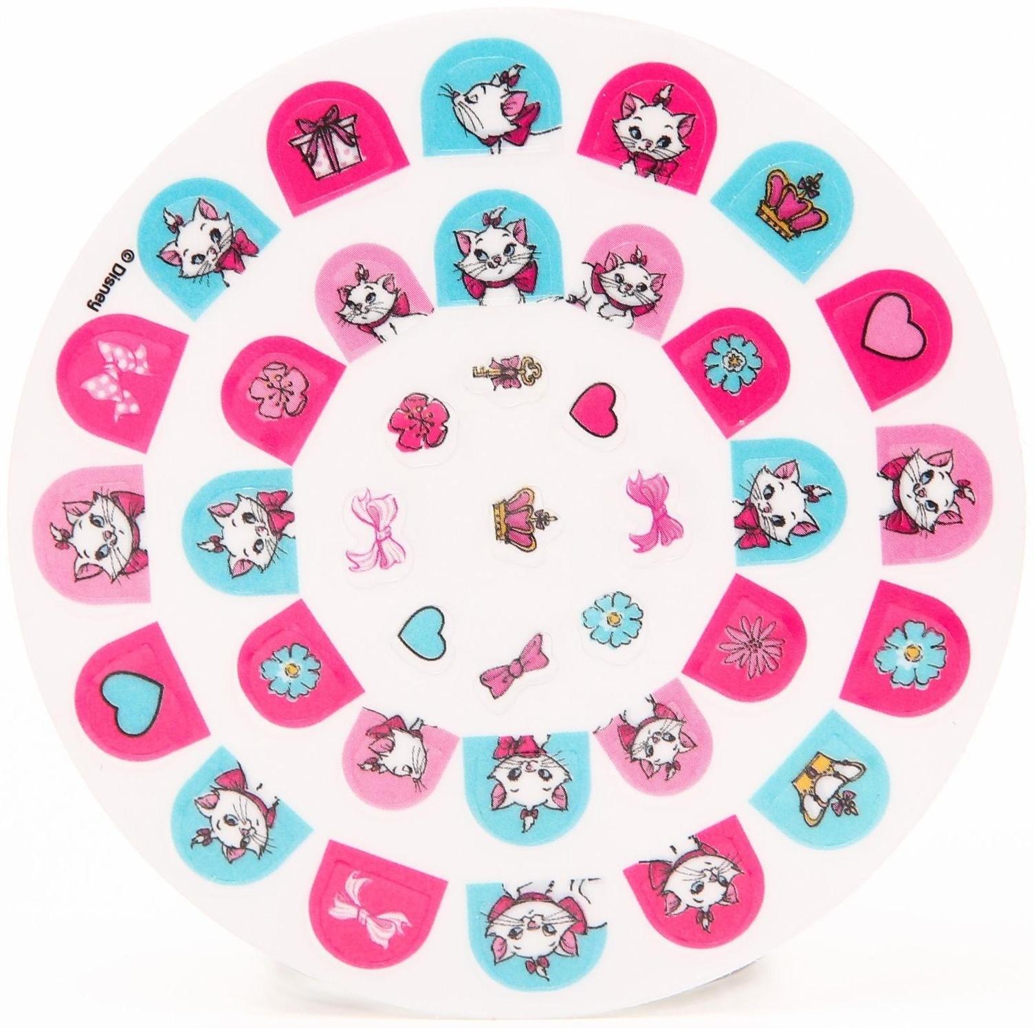 Маникюрный набор. Наклейки для ногтей, Кошечка Мари