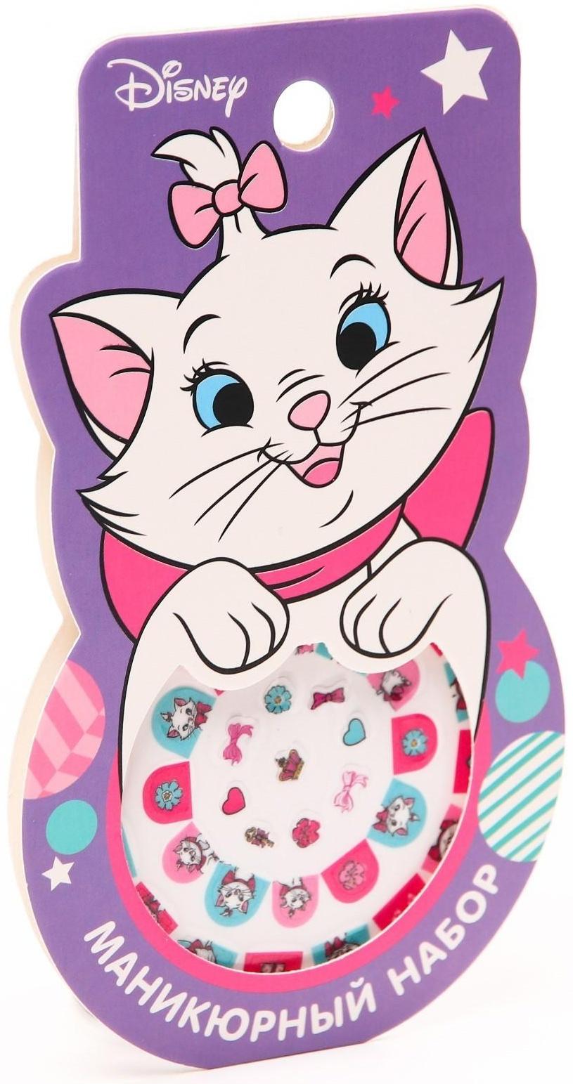 Маникюрный набор. Наклейки для ногтей, Кошечка Мари