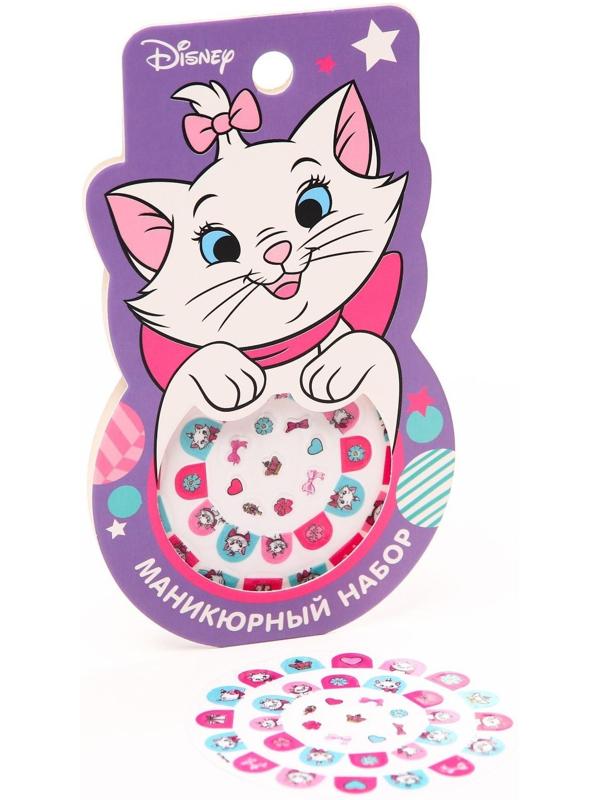 Маникюрный набор. Наклейки для ногтей, Кошечка Мари