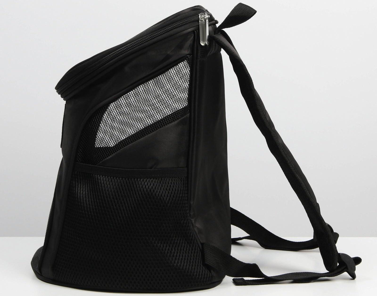 Рюкзак для переноски животных «Я слежу за тобой» 31х23х30 см